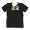 sad t rex All Over Women's T-shirt