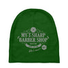 my t sharp barber shop Baby Beanies