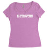 my girlfriend is a sith lord Women's Triblend Scoop T-shirt