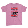 There's This Boy Who Stole My Heart He Calls Me Momma Youth Tee