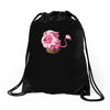 lion in a box Drawstring Bags