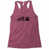 evolution of drummer Racerback Tank