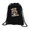 rebel 'til the end Drawstring Bags