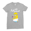 simpsons minion movie parody homer funny Ladies Fitted T-Shirt