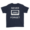 retro and vintage cassette humor Youth Tee