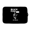 black flag Laptop sleeve