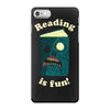 reading is fun iPhone 7 Case