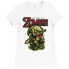 legend of zombie Ladies Fitted T-Shirt