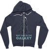 best dad in the galaxy Zipper Hoodie