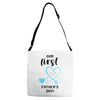 Our First Father's Day! Baby Boy Adjustable Strap Totes