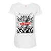 All Might Maternity Scoop Neck T-shirt