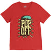 pop off V-Neck Tee