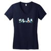 magical unicorns Women's V-Neck T-Shirt