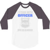 i stand with officer 3/4 Sleeve Shirt