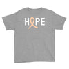 Hope Uterine Cancer Awareness Youth Tee