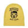 monsters outside fan club back Baby Beanies