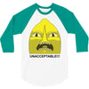 lemongrab unacceptable 3/4 Sleeve Shirt