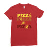 pizza lover 2 Ladies Fitted T-Shirt