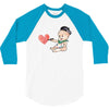 Cute Painter 3/4 Sleeve Shirt