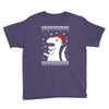 big trex santa ugly christmas Youth Tee