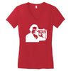 beethoven ghetto blaster Women's V-Neck T-Shirt