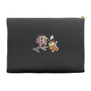 zombie ice cream art Accessory Pouches