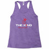 king dead Racerback Tank