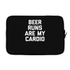 beer run cardio Laptop sleeve