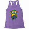 lucky turtle Racerback Tank