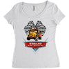 friend miss fritter Women's Triblend Scoop T-shirt