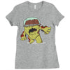 zombie monster2 Ladies Fitted T-Shirt