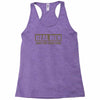 real men hunt for their food father's day hunting fishing funny Racerback Tank