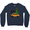 merry christmas car Crewneck Sweatshirt
