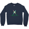 christmas lightsabers Crewneck Sweatshirt