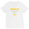 drone on V-Neck Tee