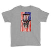 july 4th skull Youth Tee