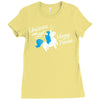 unicorns are just horny ponies Ladies Fitted T-Shirt