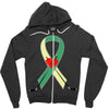 Humboldt Ribbon Zipper Hoodie