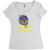 hong kong phooey Women's Triblend Scoop T-shirt