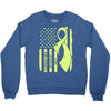 lyme disease awareness Crewneck Sweatshirt