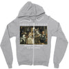 Diego Velazquez Las Meninas Zipper Hoodie
