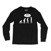 banksy funny human evolution indie Long Sleeve Shirts