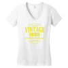 vintage 1985 Women's V-Neck T-Shirt
