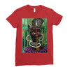 african Ladies Fitted T-Shirt