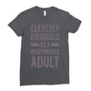 cleverly disguised Ladies Fitted T-Shirt