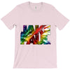 jake paul text paradise T-Shirt