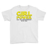 Girl Power May The Empowerment With You Youth Tee