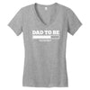 dad to be Women's V-Neck T-Shirt