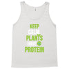 keep calm plants have protein Tank Top