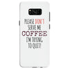 quitting coffee Samsung Galaxy S8